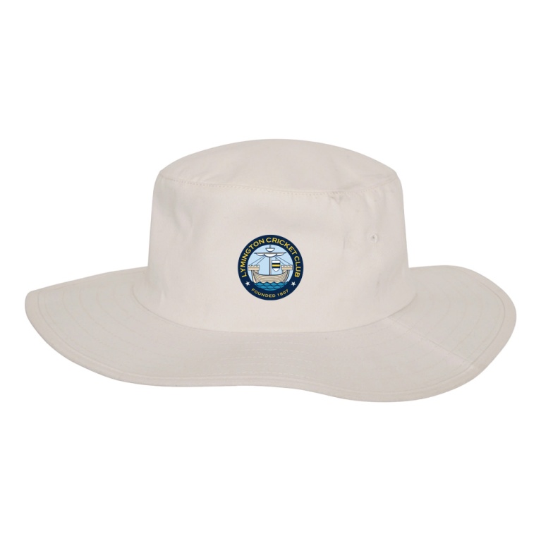 Lymington CC - Floppy Sun Hat - Ivory