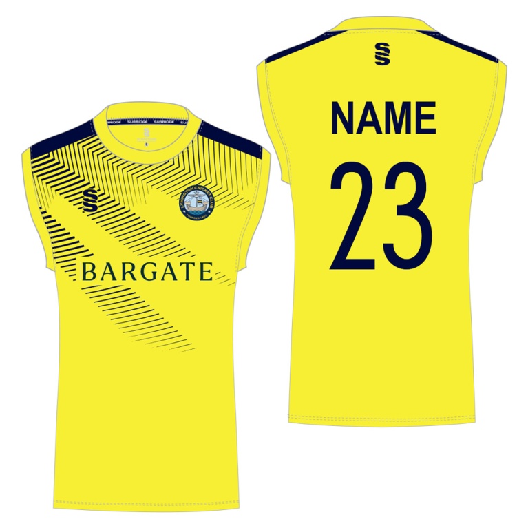 Lymington CC – Junior and 1st Team Sleeveless Playing Sweater – Made to Order
